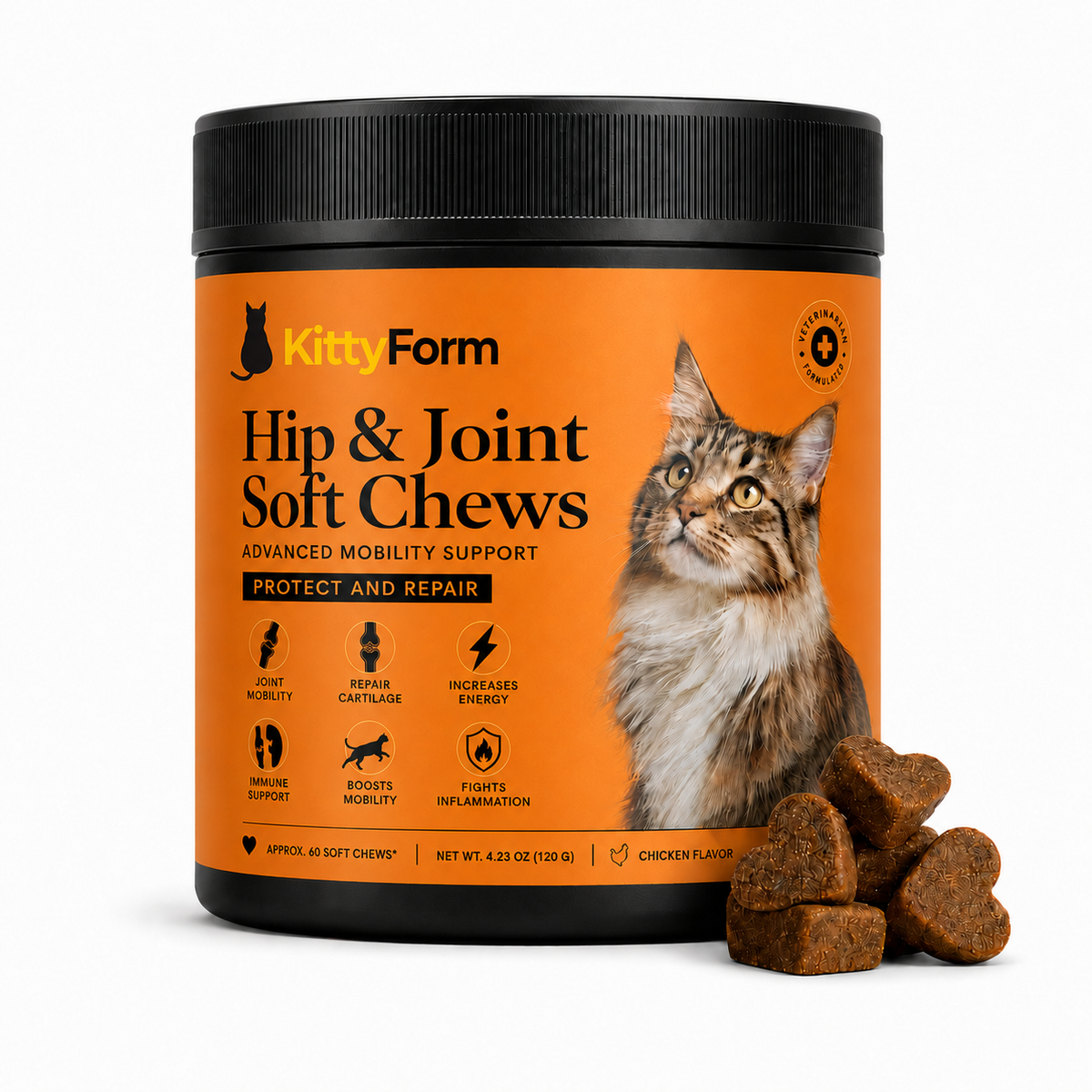 KittyForm™ Hip & Joint Chews
